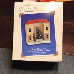 Hallmark Town Hall Ornament